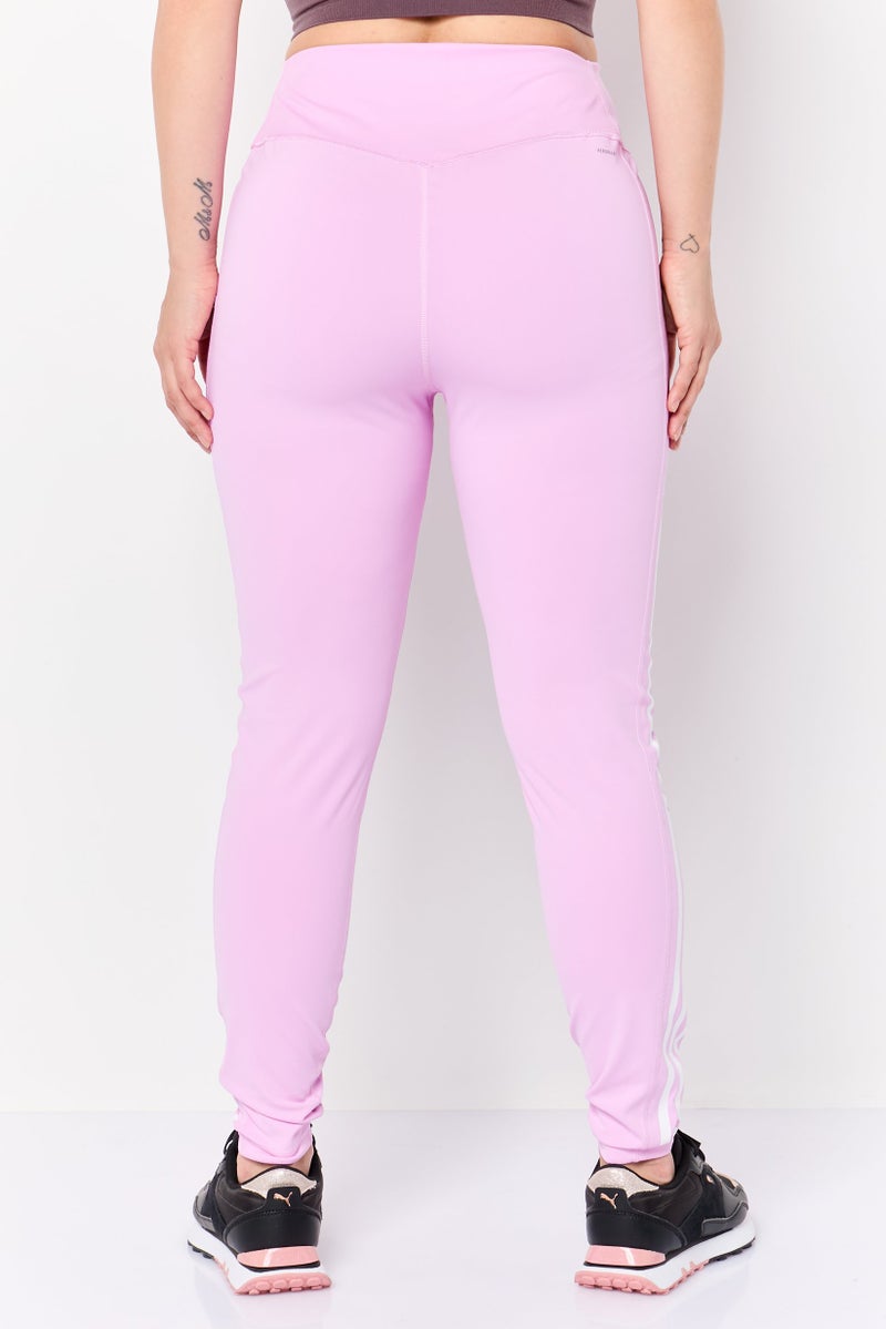 Adidas Women Sportswear Fit Training Leggings, Lavender - Image 4