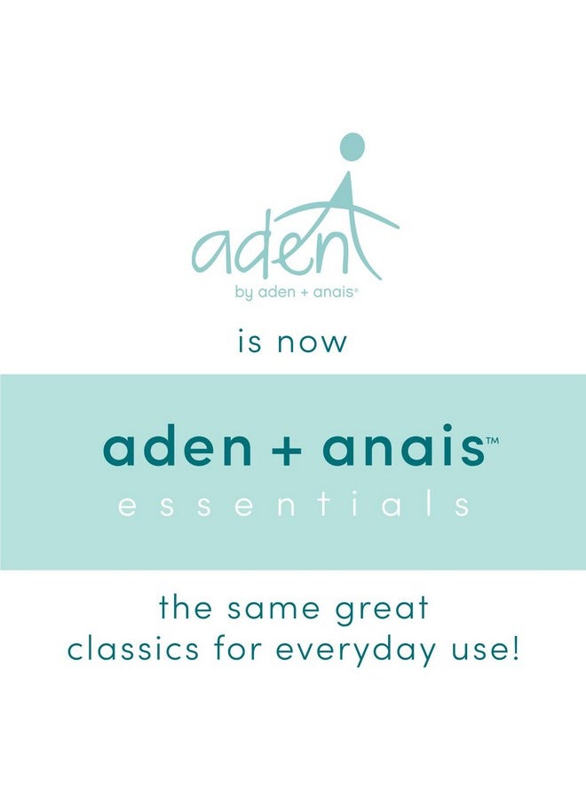 aden + anais - aden + anais Essentials Issie Security Blanket, Super Soft 100% Cotton Muslin, 2 Pack, Safari Babes - Image 1