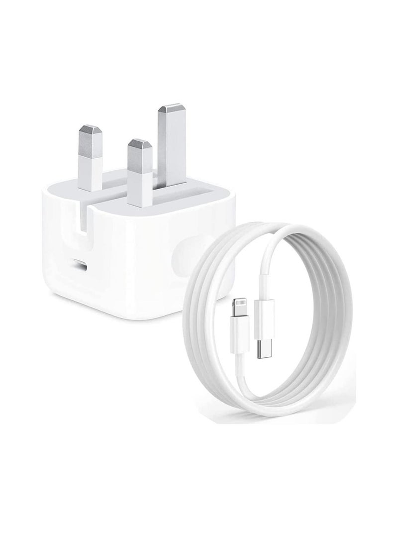 شاحن مع منفذ USB C 20 WUSB C موبايلات علامات التبويب / اي فون - Image 1