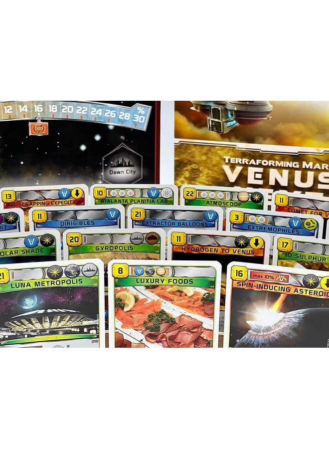 STRONGHOLD GAMES Terraforming Mars: Venus Next Expansion Explore And Colonize Venus With New Cards And Strategic Challenges Board Game Ages 12+ Stronghold Games - Image 3