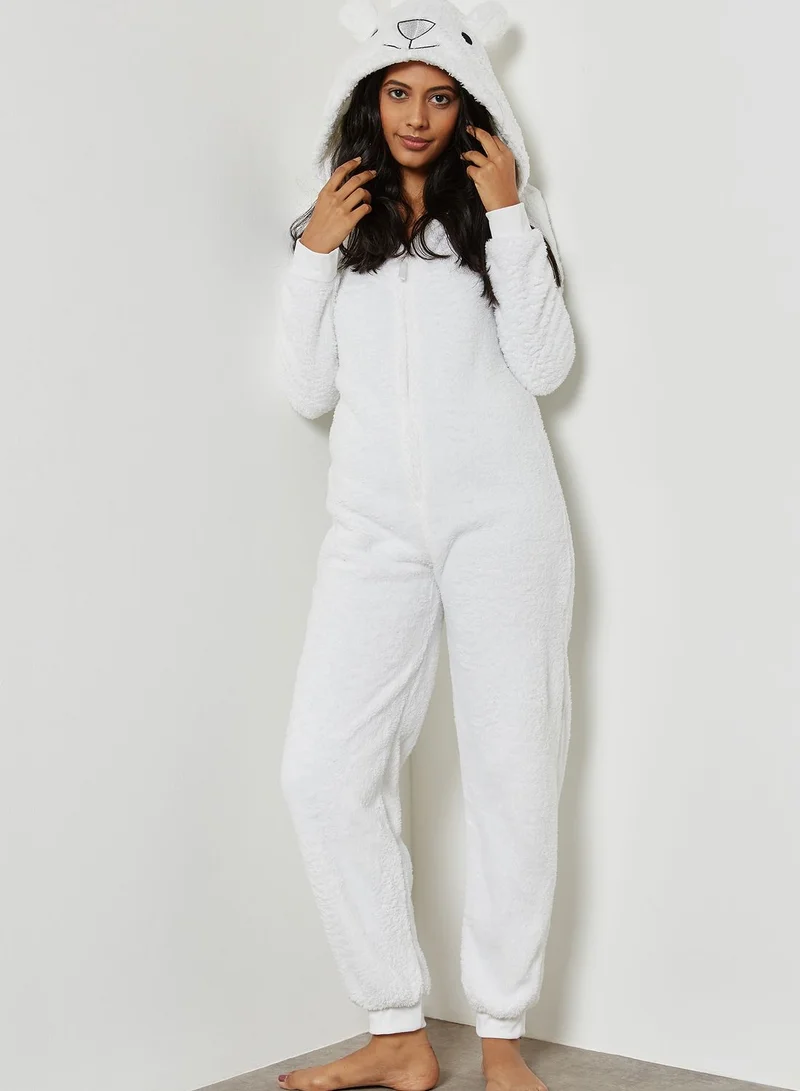 Lounge District Polar Bear Onesie