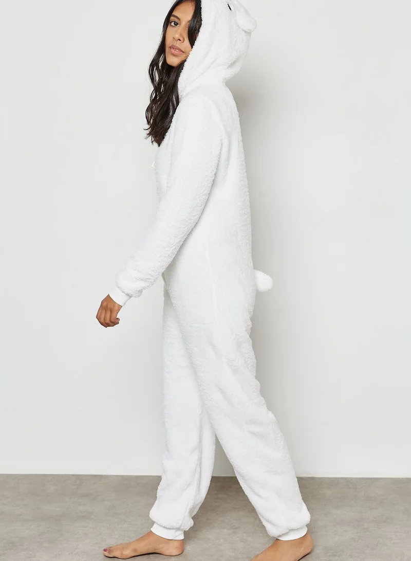 Lounge District Polar Bear Onesie