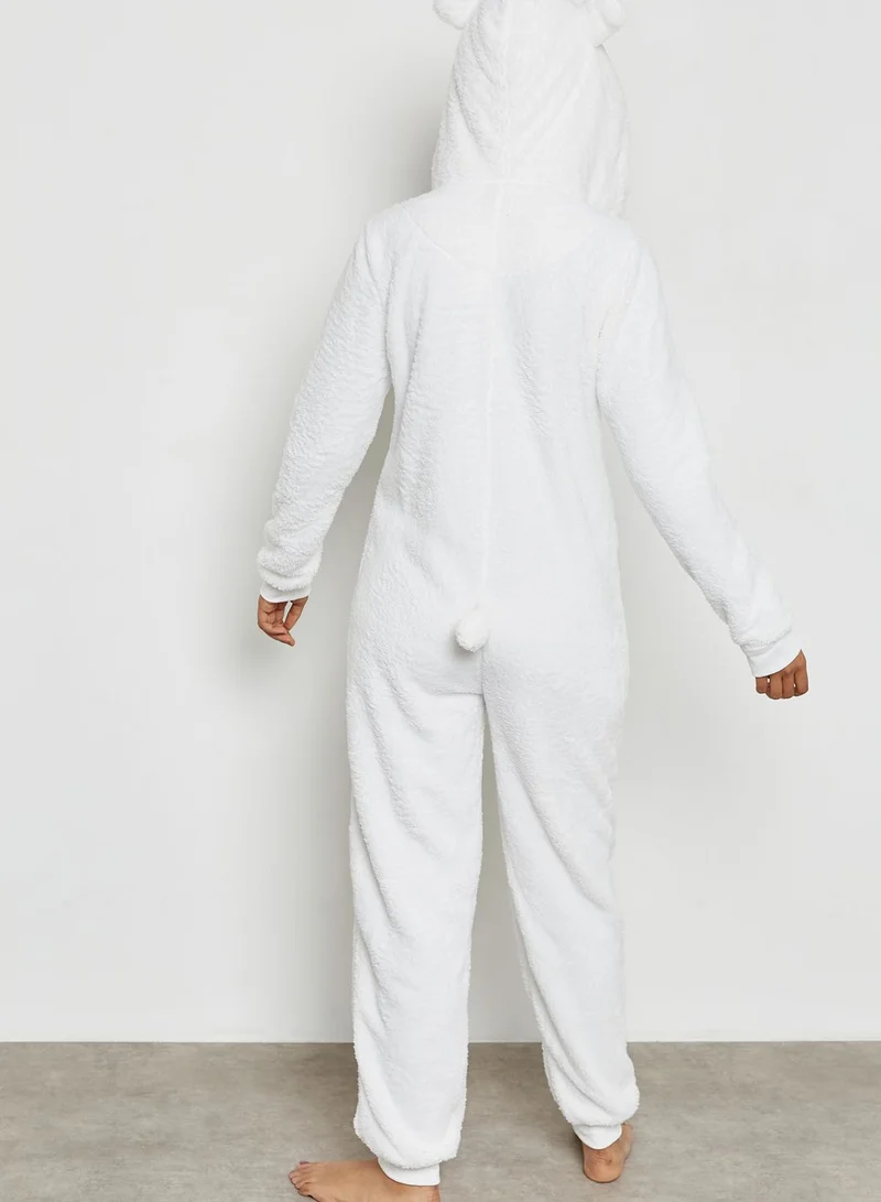 Lounge District Polar Bear Onesie