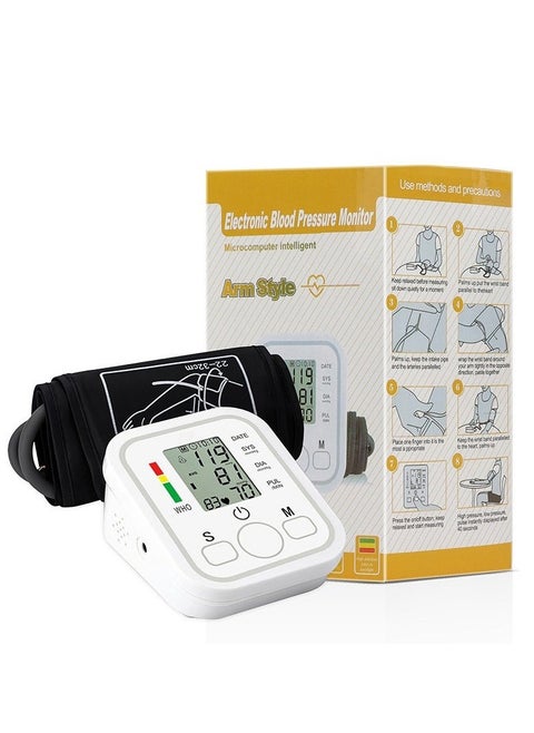 Pressure monitor with Arabic voice reporting and LCD digital display