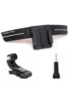 Pro 3M Helmet Chin Mount Strap Compatible With Gopro-13/12/11/10/9/8/7/6/5/4/Insta 360/Sjcam/Dji Osmo And All Action Cameras And Smartphones