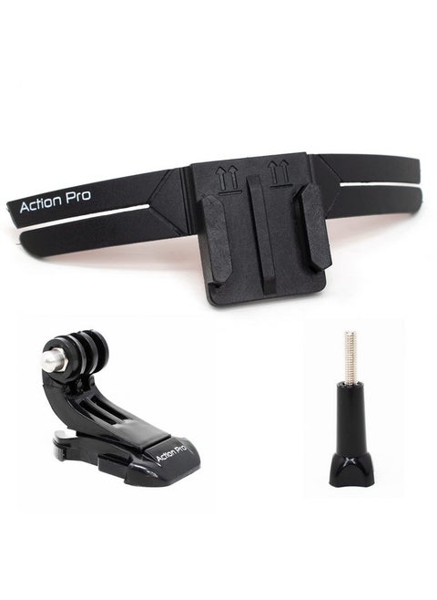 Pro 3M Helmet Chin Mount Strap Compatible With Gopro-13/12/11/10/9/8/7/6/5/4/Insta 360/Sjcam/Dji Osmo And All Action Cameras And Smartphones