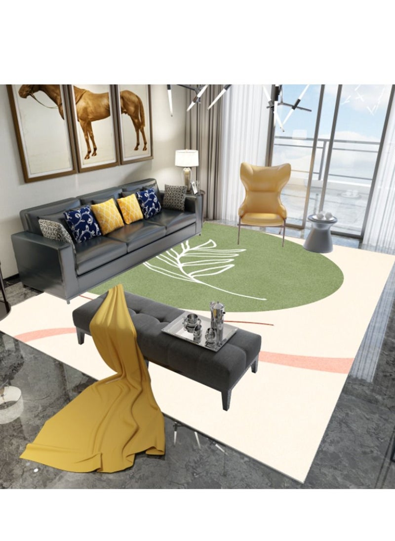 Sharpdo Modern Area Rugs Simple Short Pile Carpet Living Room Bedroom Rug Anti Slip Floor Carpet Home Decor 200*300CM  - Image 2