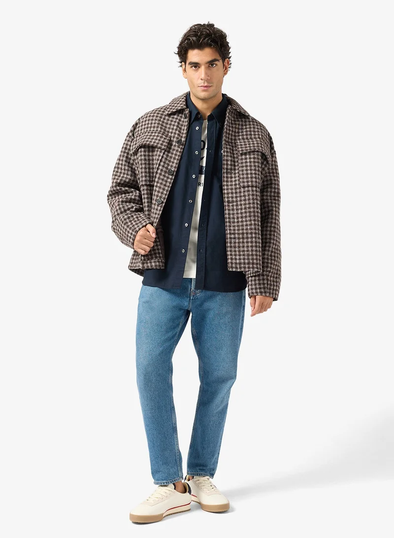 Lacoste  Regular Fit Oxford Shirt for Men | Best Price UAE