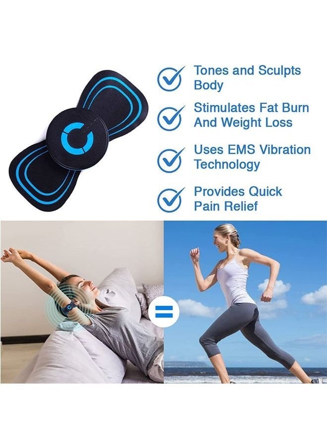 Arabest Neck and Back Massager, Portable Mini Cervical Massager Pads Relieve Pressure of The Whole Body, for Neck Shoulder Back Waist Arms Legs Aches (1 PACK)  - Image 2