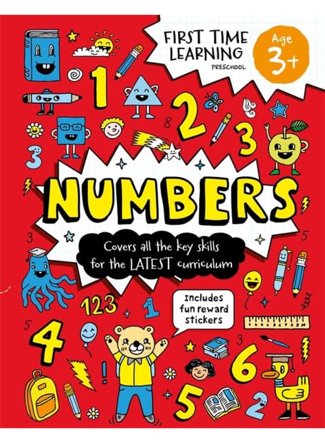 First Time Learning: Age 3+ Numbers