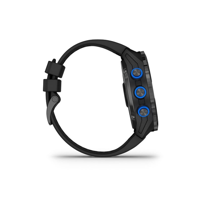 GARMIN ساعة غارمين ديستنت Mk2i، كمبيوتر غوص على شكل ساعة مع تكامل الهواء، ميزات تدريب متعددة الرياضات/ذكية، تيتانيوم مع حزام أسود - Image 5