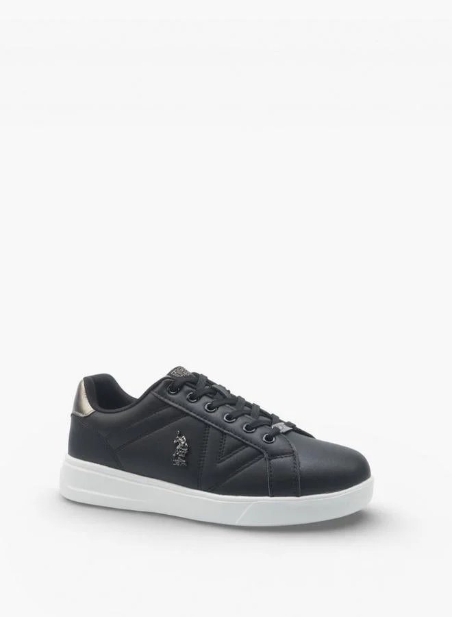 يو اس بولو اسن Women PINO GLB 6FX Lace-Up Ankle Sneakers