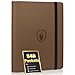 Fabmaker Premium 9 Pocket Card Binder for 540 Cards Fabmaker PU Cover Trading Card Binder Sturdy Card Collection Album Sleek Card Holder Folders for Game Cards Sports Cards Brown - Image 3