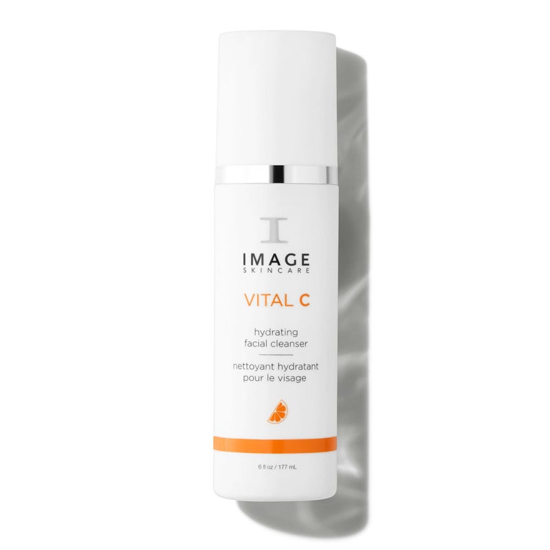 IMAGE SKINCARE صابون الوجه المرطب VITAL C من IMAGE Skincare، غسول وجه لطيف مع فيتامين C و E و A، 6 أونصة سائلة - Image 1
