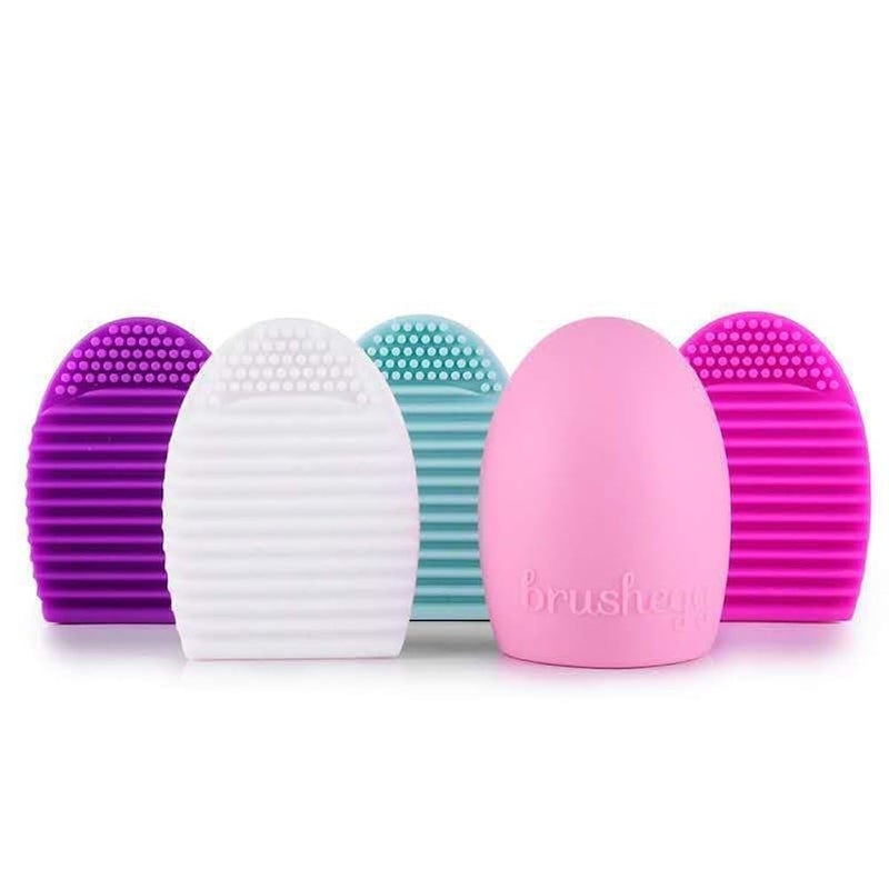 Makeup Brush Cleaner Silicone Washing Board Makeup Tools Cleaning Tools 8 Colors (multicolor -1PC) - Image 5