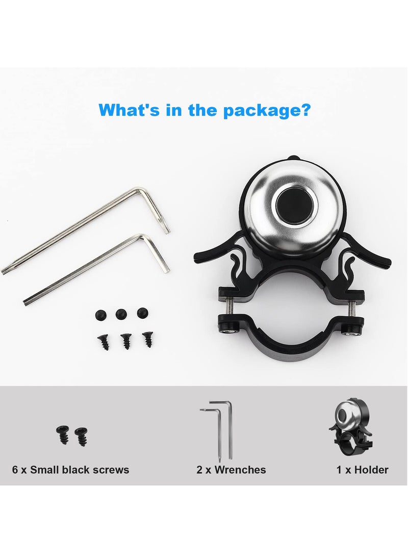 Excefore - Bicycle Bell for Apple AirTag, Hidden Holder, Anti-Theft Device Waterproof Mount, Fits Bikes, Easy Installation, Bike Accessories - Image 1