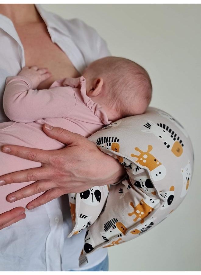 Moro Moro Arm Nursing Pillow – Soft & Portable Support for Breastfeeding & Bottle Feeding  - Image 1