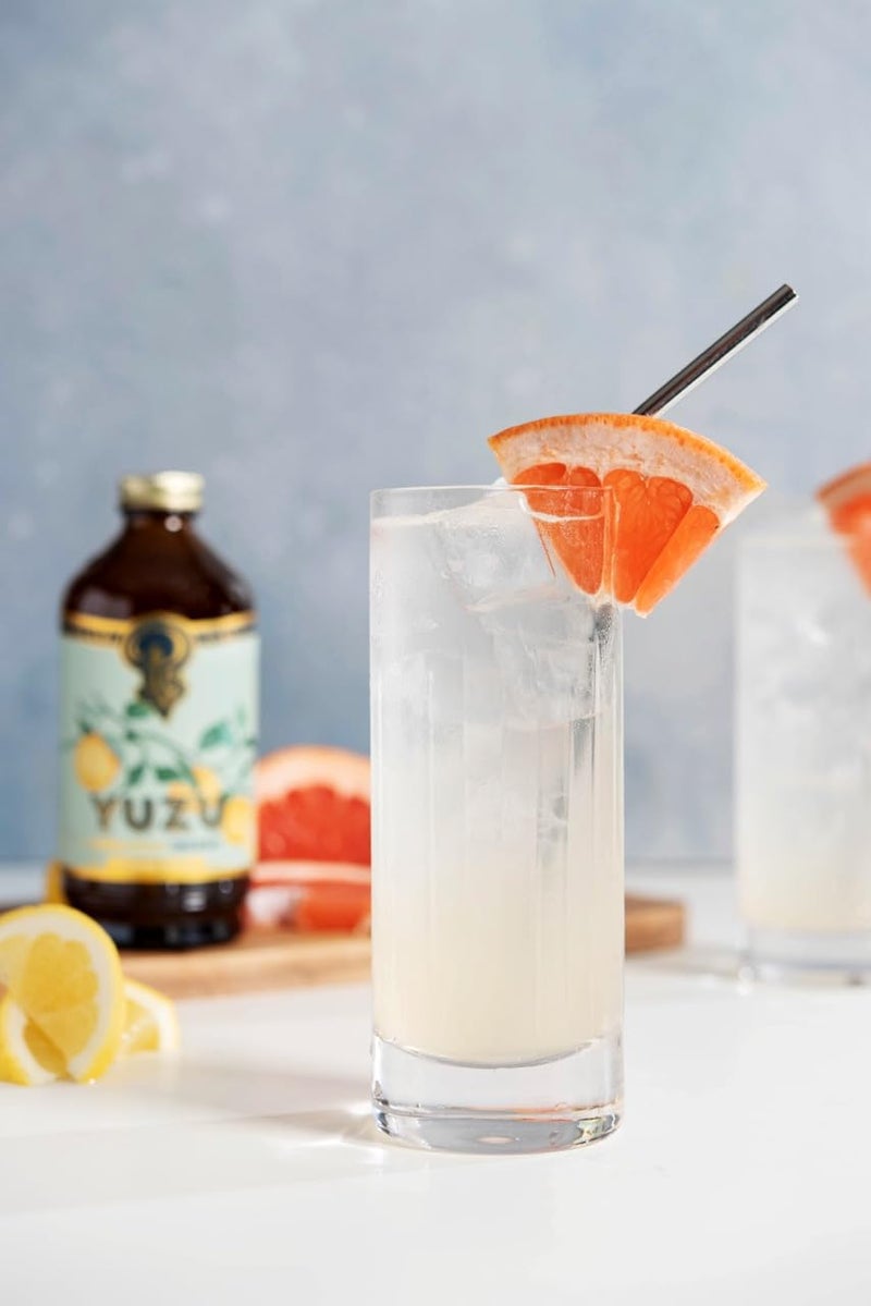 شراب يوزو من بورتلاند - مركز مشروبات فاخر لعمل الكوكتيلات اللذيذة، والمشروبات غير الكحولية، والشاي، والصودا، ومشروبات القهوة، والخبز، والمزيد - 12 أونصة مع 12 حصة (عبوة من 1) - Image 3