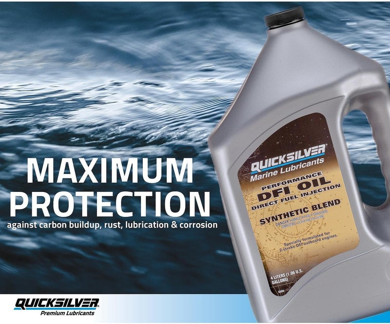 Quicksilver DFI 2-Cycle Oil - 4 Liters - Image 2