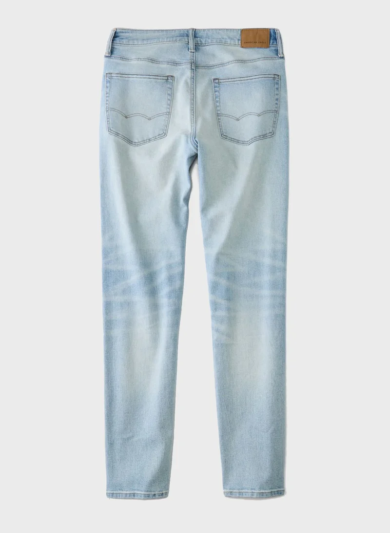 American Eagle Light Wash Skinny Fit Jeans