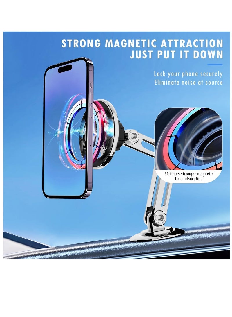 TIKNAL Strong Magnetic Car Phone Holder with 720° Free Rotation - Full Rotation, Super Hold, and Safe Driving - Image 3