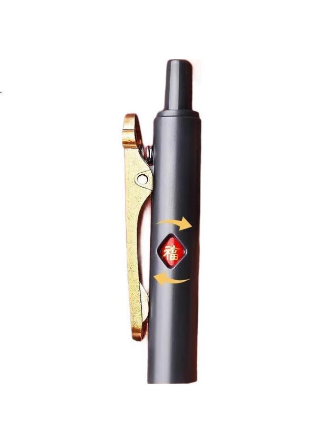 M.G Chenguang (M&G) Stationery Black Retractable Gel Pen 0.5, Kongmiao Blessing Exam-Specific Signing Pen, Bullet Tip Student Final Exam Practice Pen, Xiaofuxing 12 Pens/Box Agpk3101A - Image 2