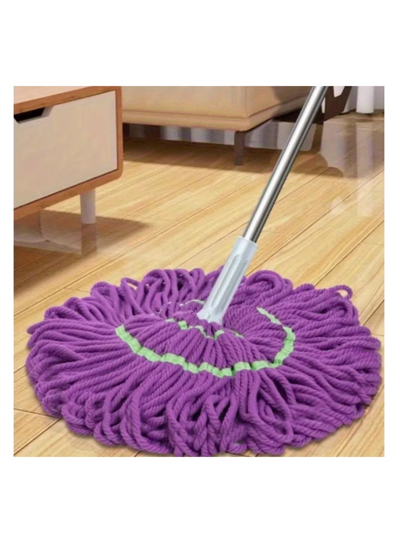 Easy-Wring Self-Twisting Mop | Hands-Free, Rotating Design for Effortless Cleaning in Bedroom, Living Room, Bathroom & More - Image 2