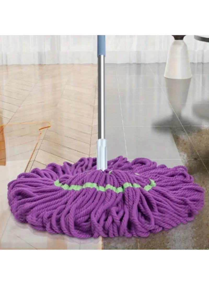 Easy-Wring Self-Twisting Mop | Hands-Free, Rotating Design for Effortless Cleaning in Bedroom, Living Room, Bathroom & More - Image 3