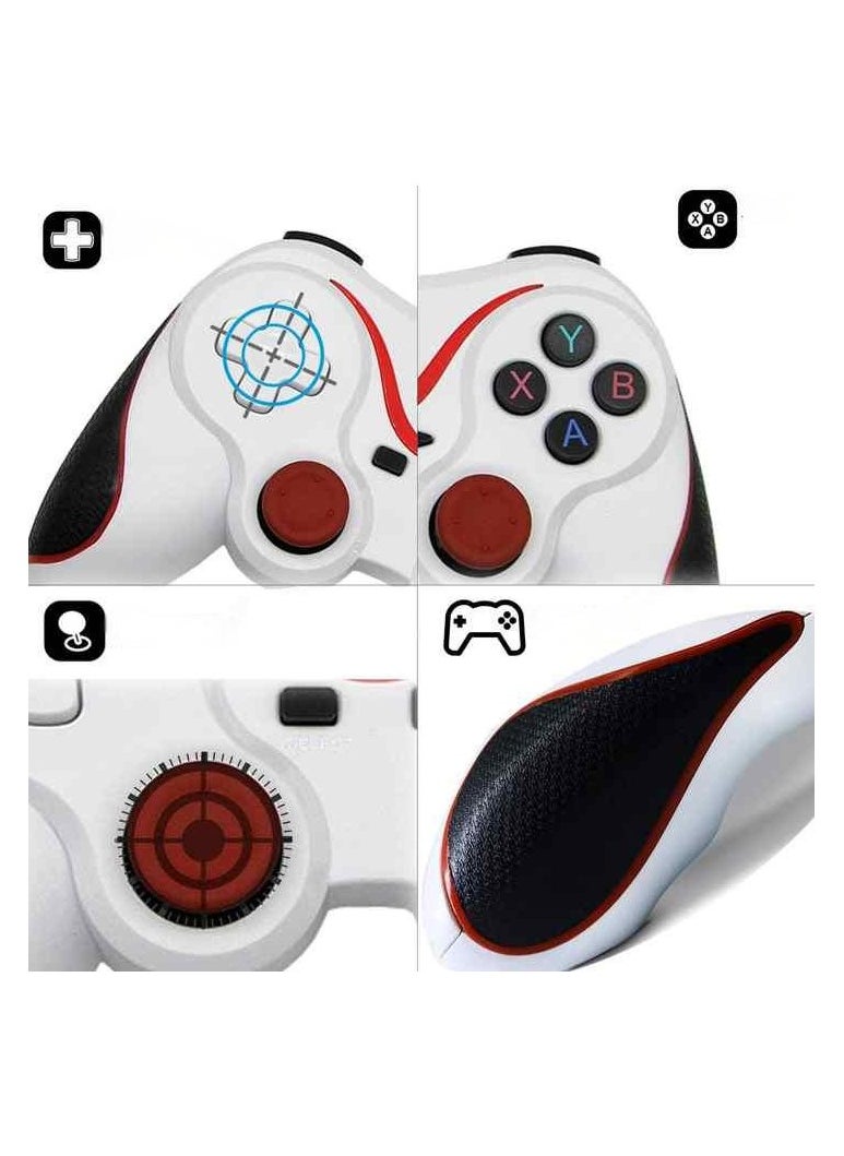 Healife Bluetooth Wireless Game Controller – Direct Connection for Android Phones, PC, PS3, Low-Latency, Vibration Feedback（White）  - Image 5