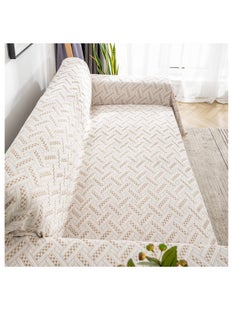 Excefore Couch Cover Sheet Blanket, 71" x 118" Oversized Reversible Couch Covers for 3 Cushion Sofa, Extra Large Furniture Decoration Cover Sofa Slipcovers, Pet Couch Covers for Sofa, Khaki  - Image 5