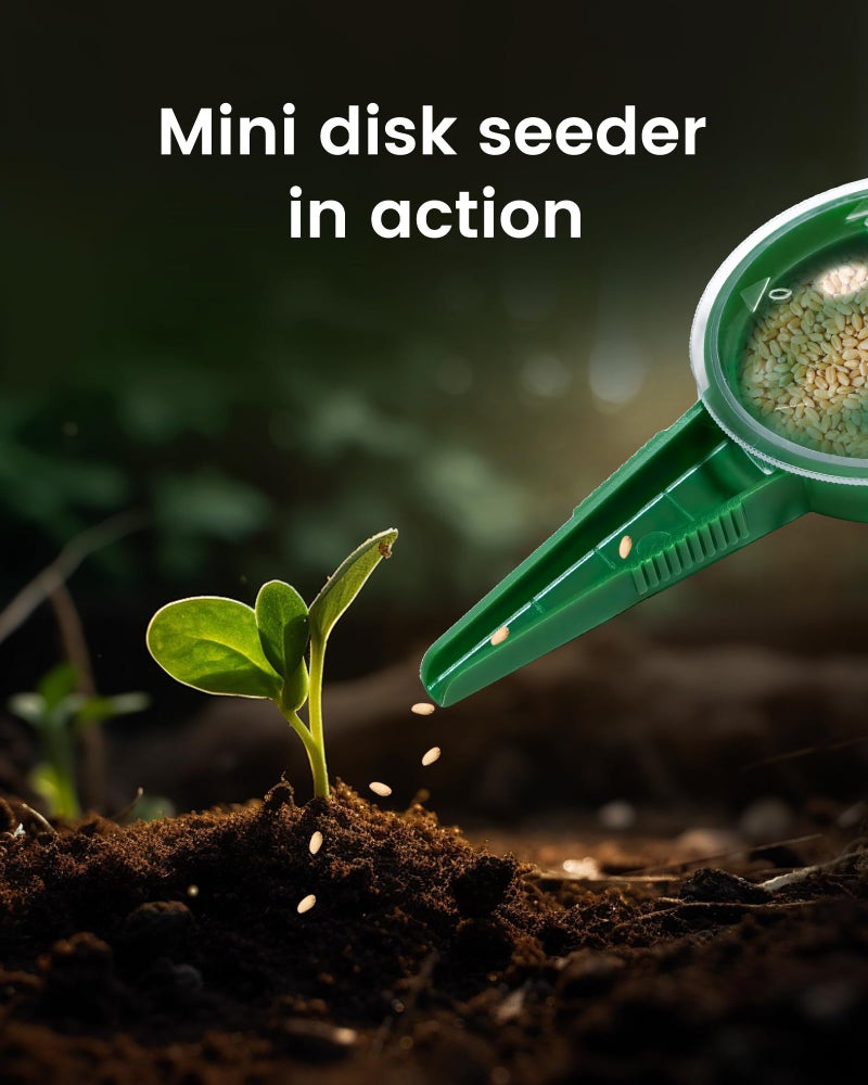 ZhenD Mini Seed Spreader Set, Seed Planter Tool for Small Seed, Tiny Seed Dispenser with 5 Degree, Seed Sower 6 PCS - Image 4