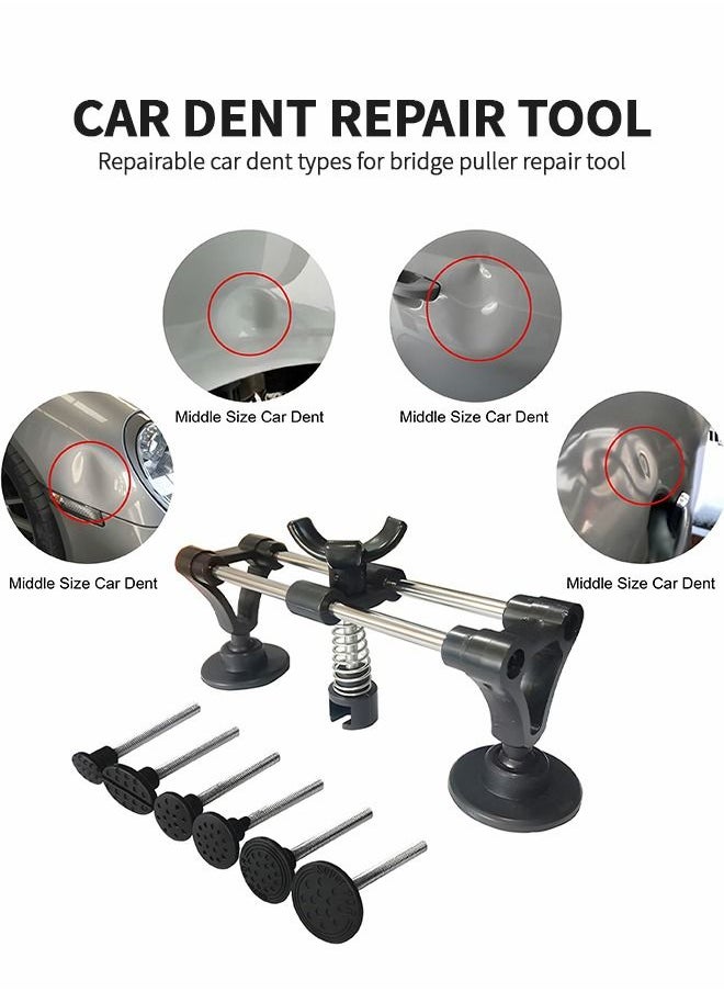 GROIC Paintless Dent Repair Kit (PDR Tools) ,Bridge Dent Puller Kit,Car Dent Puller Removal Dent Remover Kit,Car Repair Tool Kit  - Image 2