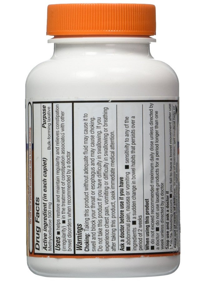 Equate مكمل الألياف لعلاج الانتظام من إيكويت، 500 ملغ، زجاجة تحتوي على 100 قرص - Image 2