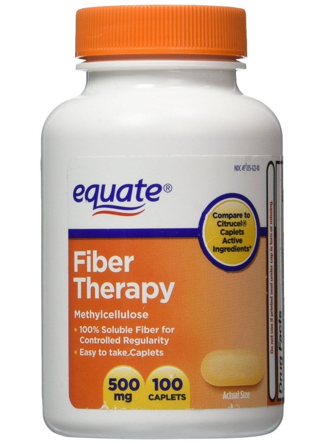 Equate مكمل الألياف لعلاج الانتظام من إيكويت، 500 ملغ، زجاجة تحتوي على 100 قرص - Image 1