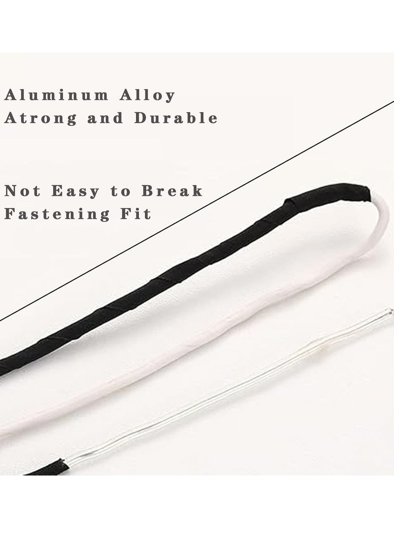 أوزيغالور 4 قطع صانعات كعكة شعر على شكل زهرة باللون الوردي والرمادي والأرجواني والأصفر، إكسسوارات تسريحة شعر للبنات - Image 3