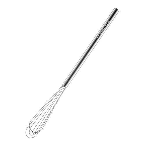 FLYINGSEA Whisks,Small Whisk,Mini Whisk,Stainless Steel Whisks,Cooking and Kitchen Gadget.(1 Pcs) - Image 1