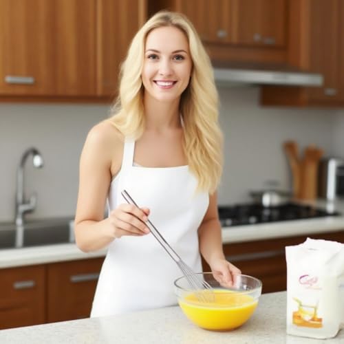 FLYINGSEA Whisks,Small Whisk,Mini Whisk,Stainless Steel Whisks,Cooking and Kitchen Gadget.(1 Pcs) - Image 4