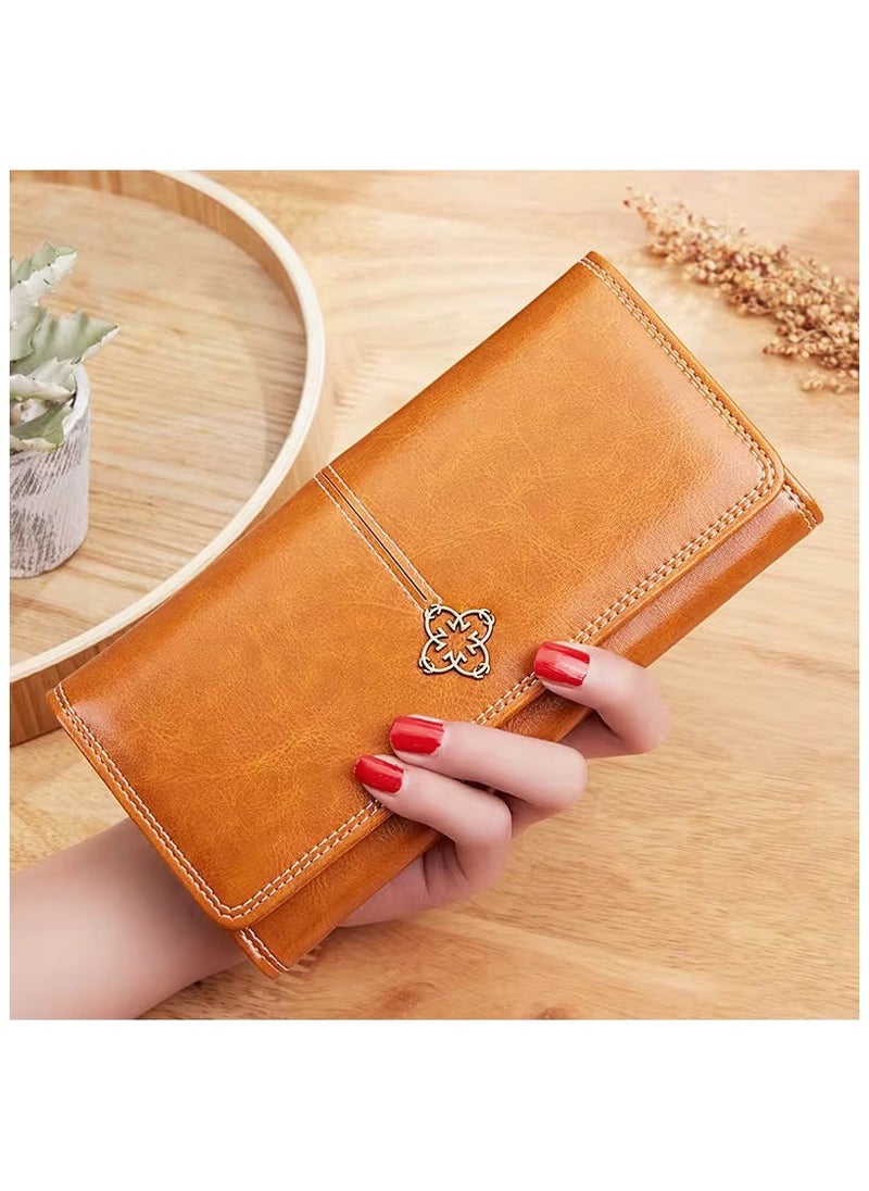 Women Wallet Premium Stylish Wallet For Women Elegant Clutch Purse With Card Holder  - Image 1