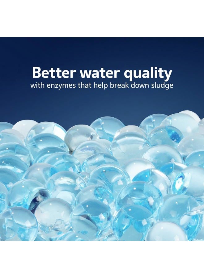 Aqueon PURE Betta Beads, Water Care for Unfiltered Aquariums, Maintains Clear Water and Helps Breakdown Organic Sludge, Blue - Image 3