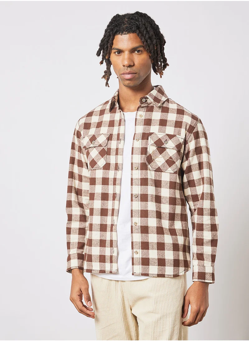 Karl Kani Check Print Shirt