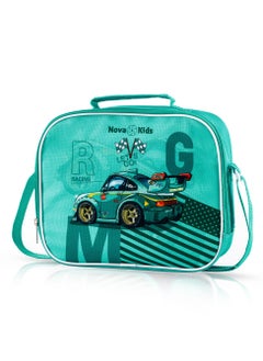 Nova kids Lunch Box And Water Bottle With Lunch Bag - Racing Green  - Image 4