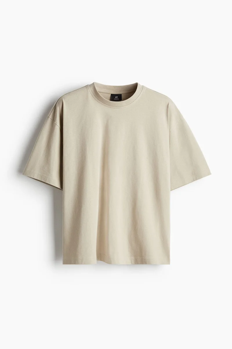 H&M Oversized Fit Cotton T-shirt