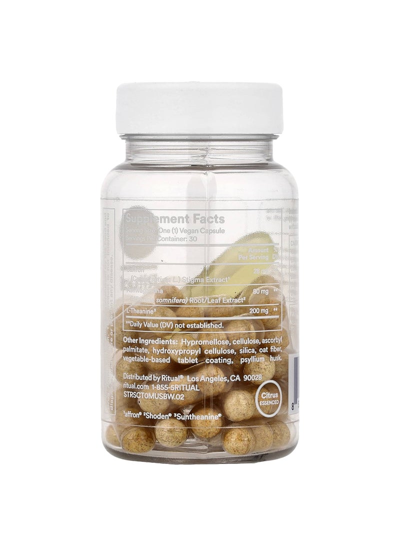 Ritual Stress Relief, Citrus, 30 Vegan Capsules - Image 2