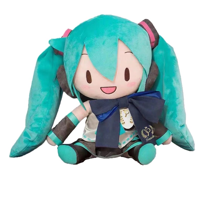 Fufu Plush Doll Cushion Classic Snow Miku Plush Toy Figurine Birthday Gift - Image 4