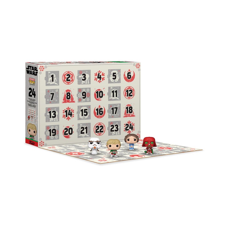 Funko Pop! Advent Calendar: Star Wars - 24 Days of Surprises - Collectible Vinyl Mini Figures - Mystery Box - Gift Idea - Holiday Present for Girls, Boys & Kids - Christmas Countdown - Image 2