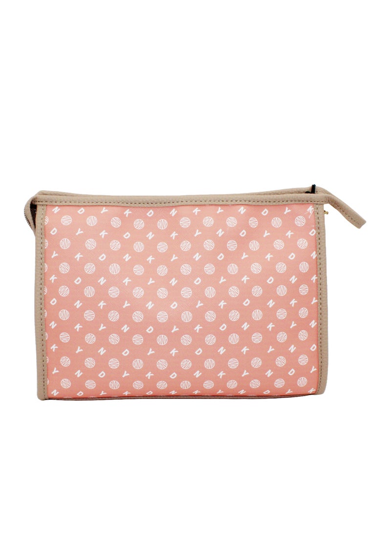 دكني حقيبة مستحضرات التجميل ليجاسي تي ستاند من دي كيه إن واي، حقيبة مكياج للسفر صغيرة، حقيبة تخزين صغيرة مضادة للماء وخفيفة الوزن، حقيبة مكياج صغيرة، حقيبة أدوات الزينة للسفر - Image 4