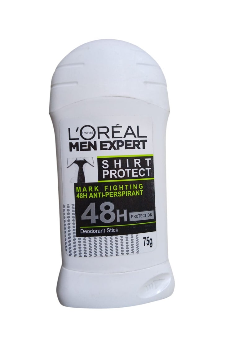لوريال باريس مين إكسبرت مزيل عرق ستيك حماية القميص 48 ساعة 75 جم - Image 2