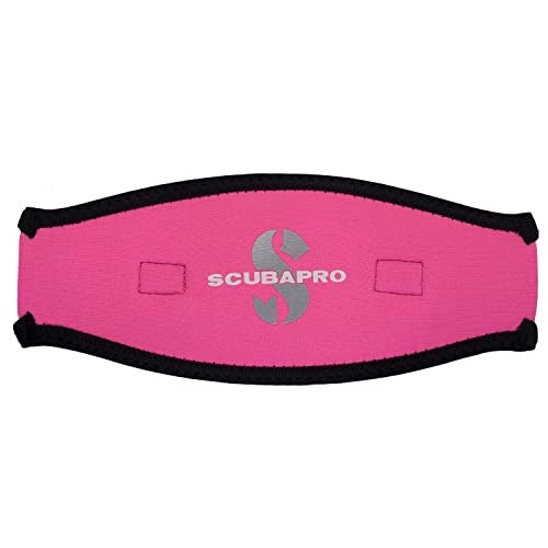 Scubapro Neoprene Mask Strap Cover BlackPink One Size 24700100 - Image 1