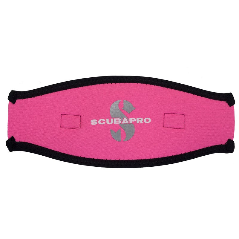 Scubapro Neoprene Mask Strap Cover BlackPink One Size 24700100 - Image 2