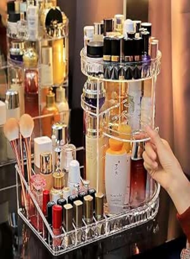 Eagle Shop Makeup Organizer & Stand Set Jumbo Clear Clear Aclaric (1 Piece Only) Get It From Eagle Shop